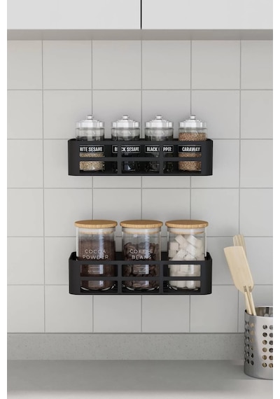 Cj 3lü Banyo Düzenleyici Organizer Şampuanlık Havlupan Askısı Havluluk Banyo Duş Mutfak Rafı Çok Renkli