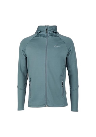 2as Selenge Fermuarlı Kapşonlu Sweat Koyu Gri 001