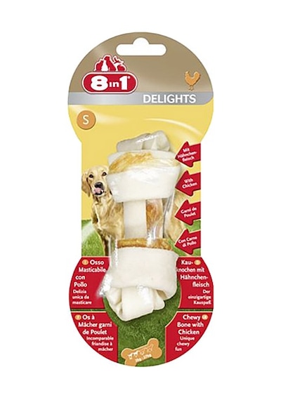 8in1 Delights Bones S Tavuklu Ağız Bakım Kemiği 35 G