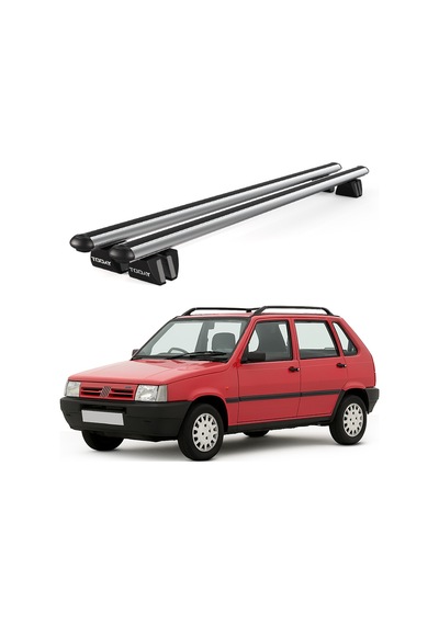 Pençe Fiat Uno Sw 1990-2000 Uyumlu Gri Ara Atkı 109cm Port Bagaj Tavan Barı