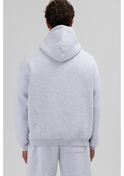 Vamos Basic Oversize Kapüşonlu Sweatshirt Çok Renkli