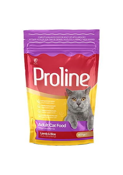 Proline Kuzu Etli Yetişkin Kedi Maması 400 G 7'li Avantaj Paketi Mıchu