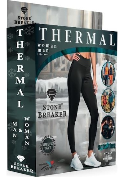 Stone Breaker Unisex Termal Tayt İçlik Siyah 001