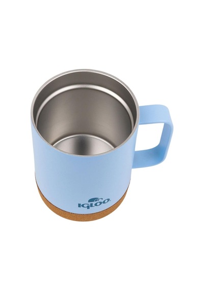 Çelik Mug Termos - Igloo - Cork - 350ml - Buzul Mavi - 205696 Diğer