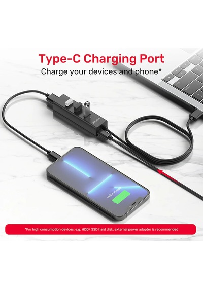 Unitek 4-in-1 Usb-a 5gbps Hub Y-3089v01 Ttkunı0017