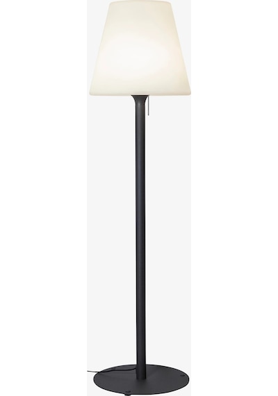 Gardenlıght Kreta Dış Mekan Ayaklı Lamba 184 Cm, E27 Duy, 5 M Kablo, Siyah/beyaz Çok Renkli