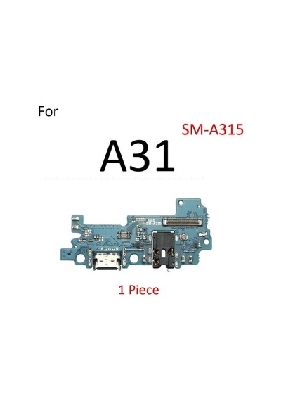 Tkgz Samsung Uyumlu Galaxy A31 Full Şarj Soketi Kulaklık Soketi