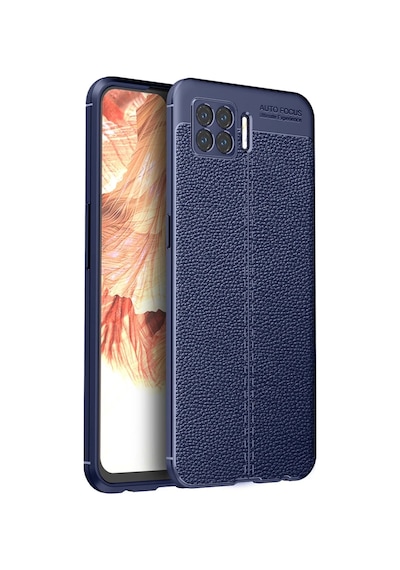 Oppo A73 Uyumlu Kılıf Auto Focus Kapak - Lacivert