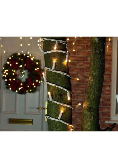 Ip65 Dış Mekan Ip Led Işık Yılbaşı Led Işık Süsleme Beyaz Beyaz