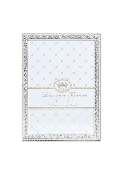 Frames 5x7 Gümüş Metal Kristal Resim Çerçevesi