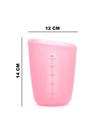 Epoksi Reçine Silikon Beaker Döküm Karıştırma Kabı 500 Ml