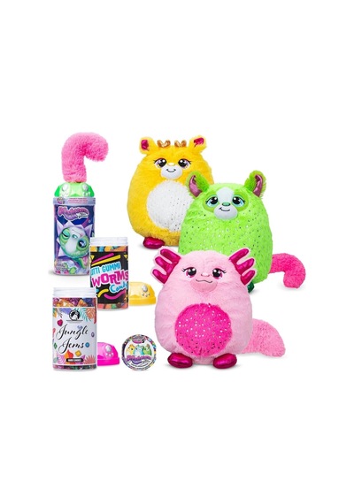 Misfittens Gemstone Sürpriz Paket Peluş Pembe