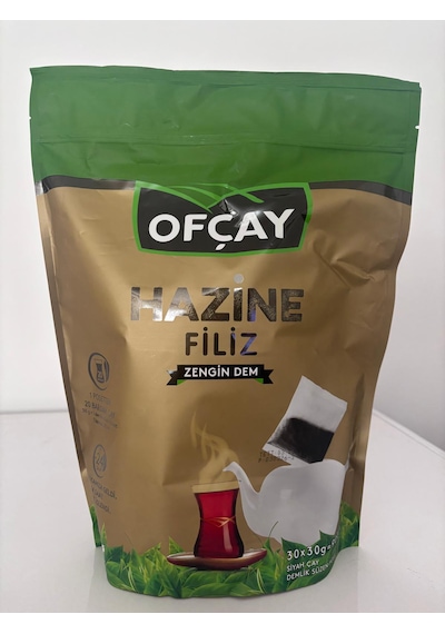 Ofçay Hazine Filiz Demlik Poşet Çay 30'lu 30gr 900gr