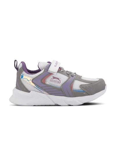 Slazenger Kendall Kız Çocuk Sneaker Ayakkabı Gri / Fuşya Gri - Fuşya