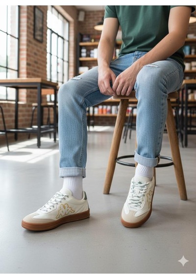 Kappa Kp-1039 Santiago Rahat Orijinal Ürün Sneaker Ayakkabı Bej