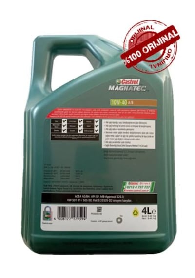 Yeni Castrol Magnatec 10w40 4l