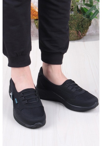 Fort King Olivia Rahat Hafif Anatomic Insole Taban Kadın Ayakkabı Siyah
