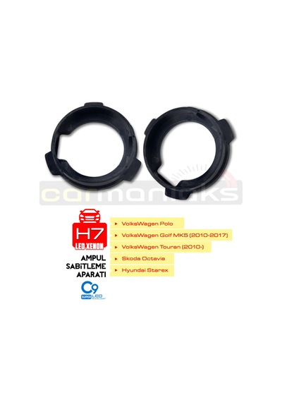 Volkswagen Skoda Hyundai H7 Led Xenon Ampul Sabitleyici Aparat