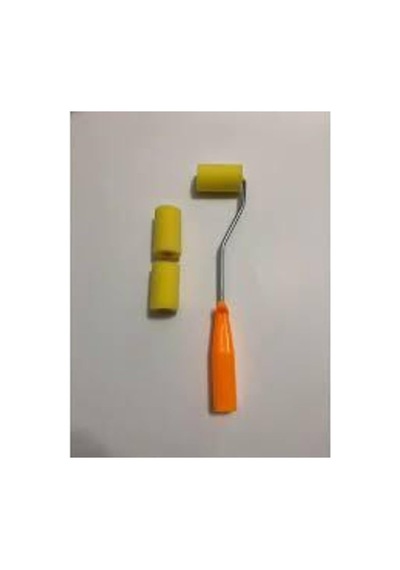 5cm Profesyonel Sünger Rulo Fırça Seti + 2 Yedek Uç Richruloset