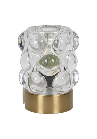 Vitale Bologna Şeffaf Led Fener 9 9 11 Cm Ak.kı0038