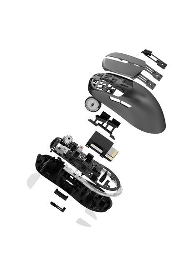 Thunderobot Ml7 Grey Rgb Kablosuz Gaming Mouse -