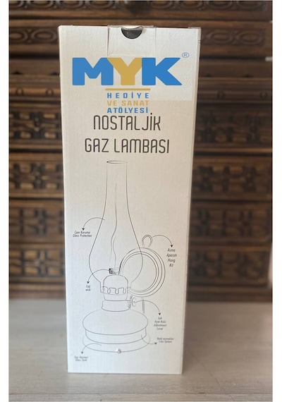 Büyük Boy Nostaljik Gaz Lambası