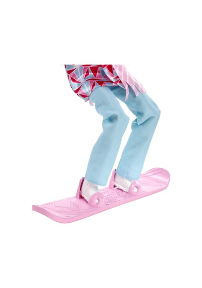 Barbie Snowboard Sporcusu Manken Bebek Hcn32 Barb