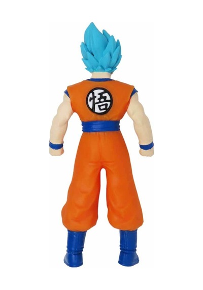 Monster Flex Dragon Ball Stretch Yumuşak Uzayan Elastik Figür 15 Cm - Super Saiyan Blue Goku