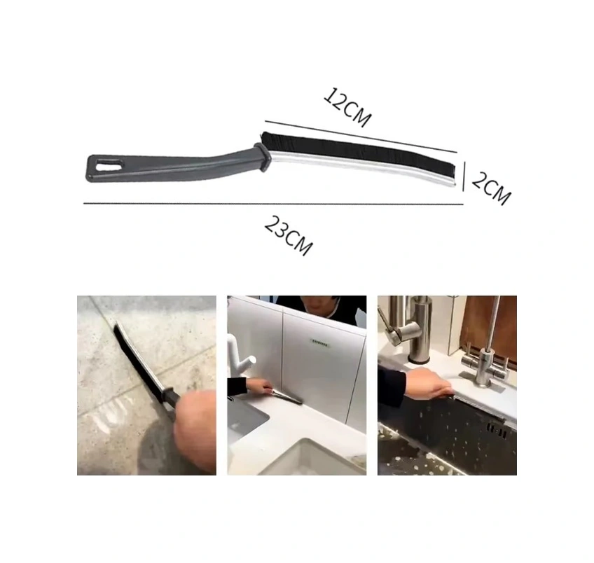 Derz Arası Banyo Mutfak Dar Alan İnce Temizlik Fırçası Çok Renkli