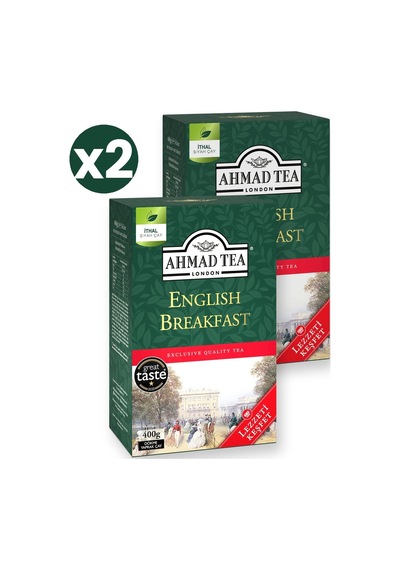 Ahmad Tea English Breakfast 400 G Dökme Çay 2'li Ekonomik Paket Toplam 800 Gram Dökme Çay