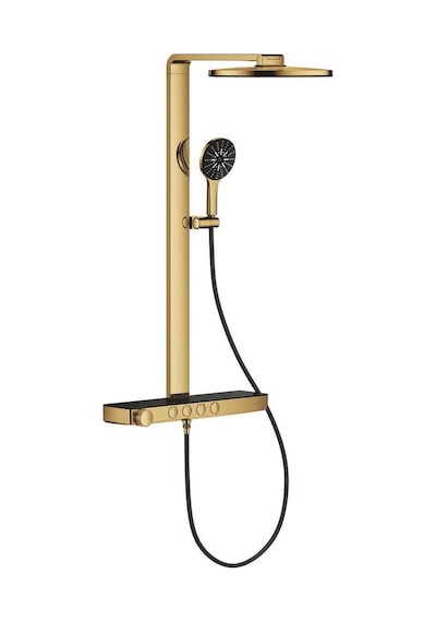 Rainshower Aqua Pure Duvara Monte Termostatlı Duş Sistemi - 100964gl00 Altın