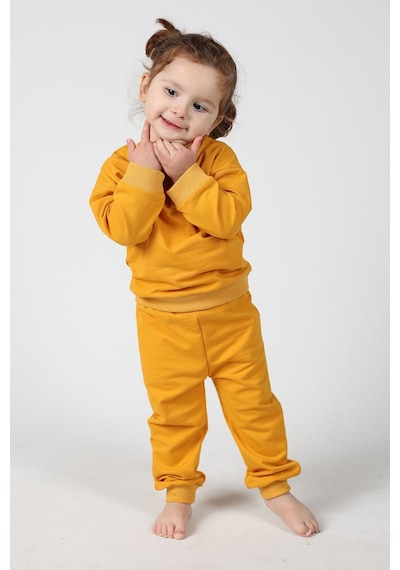 Babywom Basic Mevsimlik Eşofman Takımı- Hardal