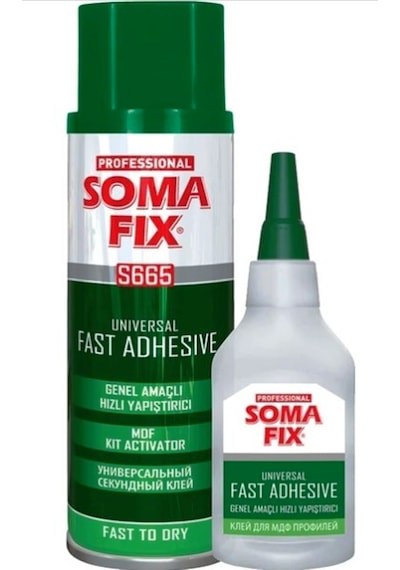 Soma Fix 400 Ml Çok Amaçlı Yapıştırıcı Mdf Kit 400ml Sprey+100gr