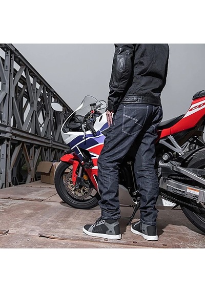 Scoyco P074 Motosiklet Pantolonu Korumalı Kot Pantolon 4 Mevsim Likralı