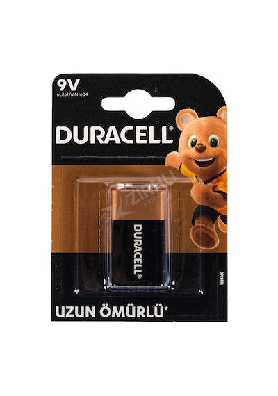 4 Adet Duracell 9 Volt Pil