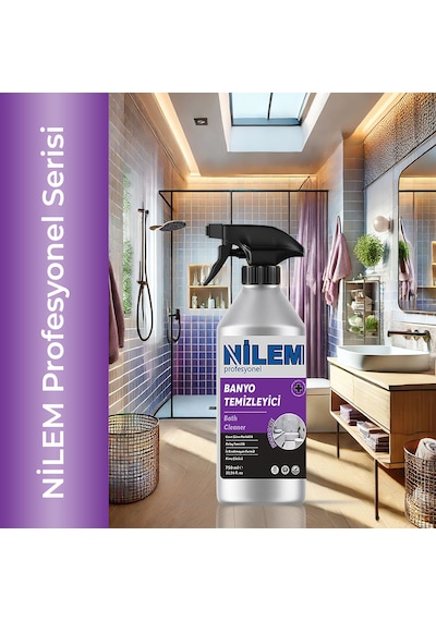 Nilem Profesyonel Banyo Temizleyici 750 ML Nilem Profesyonel Banyo Temizleyici 750 ML