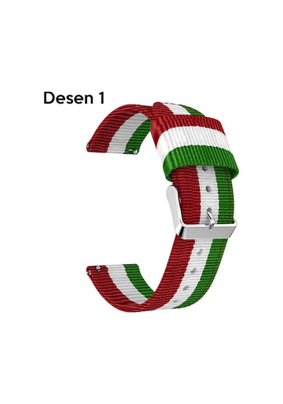 22Mm Gear S3 Watch 4 -Gt2 Gt2E 46Mm Kayış Kordon Nylon Watch 3 4