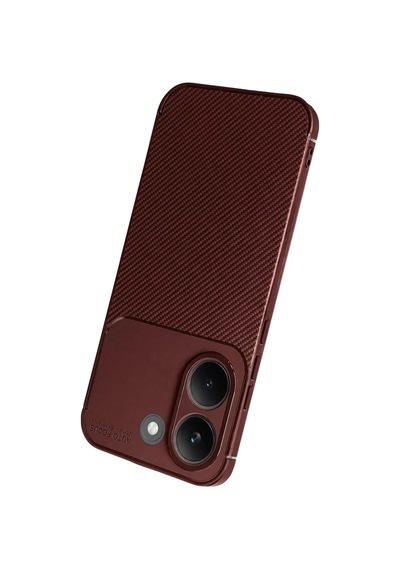 Xiaomi Poco X8 Pro Uyumlu Auto Focus Karbon Kapak - Bordo