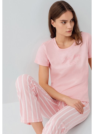 Pierre Cardin Kadın Pembe Pijama Takım Pc9150-s-v2 Pembe