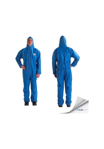 3M 4515 Sıvı Dayanıklı Koruyucu Tulum Mavi - XL (2 Adet)