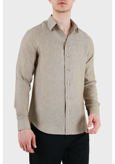 Emporio Armani Erkek Gömlek Em000099 Te10157 O1002 Haki
