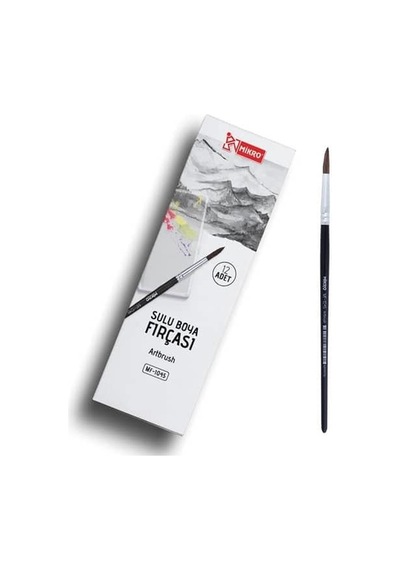 Mikro Fırça Mf-1045 Sulu Boya No:9 12 Li Paket
