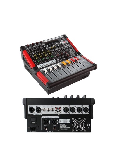 Maxword Rps-4c-800 Amfili Power Mikser 2x400w Mixer 2x99 Dsp Efektli