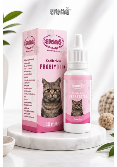 Ersağ Kediler İçin Probiyotik Destek 20 ML