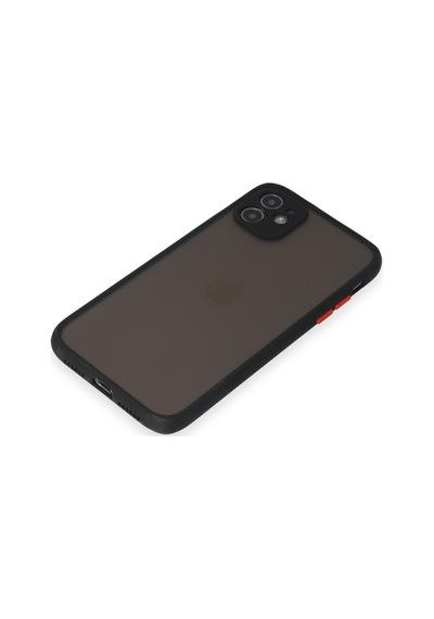 Apple iPhone Uyumlu  11 Kılıf Montreal Silikon Kapak -  Siyah