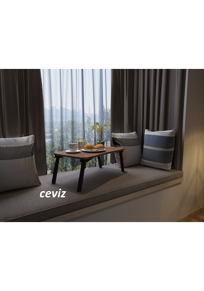 Falez Laptop Sehpa Çalışma Kahvaltı Masası