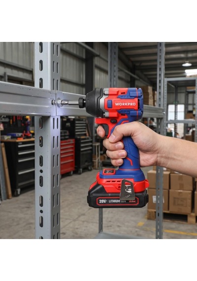 Workpro Wp390105 20volt 230nm Kömürsüz Profesyonel Şarjlı Darbeli Tornavida Akü Dahil Değildir
