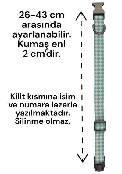 Caramelos İsimli Köpek Tasması, Köpek Künyesi, Köpek İsimlik 09