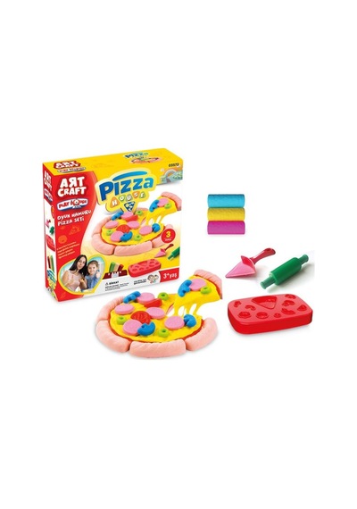 03572 Dede. Pizza Seti Oyun Hamuru 150 Gr / +3  Yaş