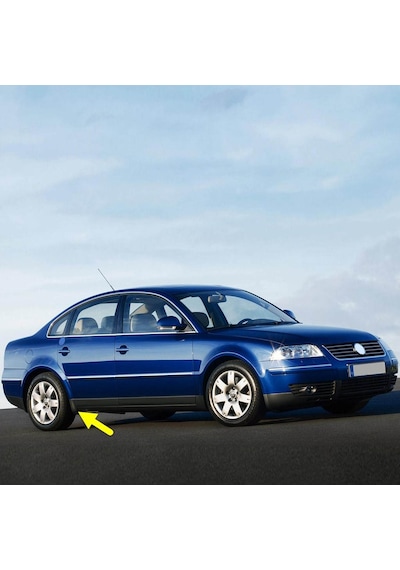 VW Passat B5.5 01-05 Sağ Marşpiyel Arka Kapağı Plastik 3B0853898A - BSR0750A